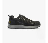 Skechers Men's Malad Ii Work Shoes, Black Textile/Synthetic, 7.5 UK