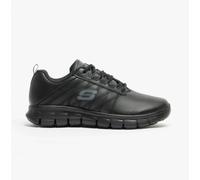 Skechers Sure Track Erath Womens Lace Up Work Shoes Black Size 8
