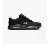 Skechers Men's Low-Top Trainers FLEX ADVANTAGE BENDON – Black Mesh, Water/Stain Repellent – 13 UK