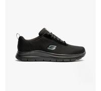 Skechers Men's Flex Advantage - Bendon SR Sneaker,Black Mesh Water Stain Repellent Treatment,9.5 UK