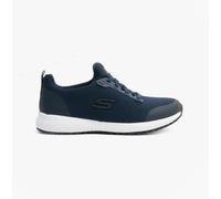 Skechers Women's Squad Sr Trainer, Navy Flat Knit, 3 UK