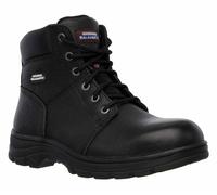 Skechers Men's Workshire Classic Boots, Black Embossed Leather, 6 UK