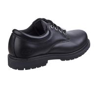 Skechers Men's Cottonwood Elks Oxfords, Black Black Leather Blk, 6 UK
