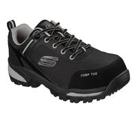 Skechers Workwear Gatlon Strigax Safety Trainer Black/Grey