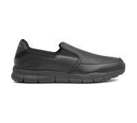 Skechers Workwear Mens Shoes Black Adults Slip On Relaxed Fit Nampa SIZE