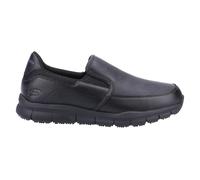 Skechers Workwear Nampa Annod Occupational Shoes Black Slip on sporty casual c