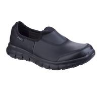 Skechers Work Ladies Sure Track Shoe Black Size 3