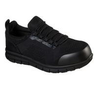 Skechers Mens Black Synergy Omat Trainers