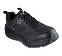 Skechers Workwear Transporter Lite Safety Trainer Black Textile/Synthetic