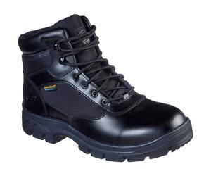 Skechers Workwear Wascana Benen Waterproof Tactical Boot Size 8 31727-54221-08