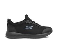 Skechers Workwear Womens Shoes Black Adults Ladies Work Slip On Relaxed Fit SIZE