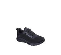 Skechers Workwear Women's Squad Chaos SR Awoa Occupational Shoe in Black | Size: 6 Skechers Workwear Black 6