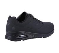 Skechers Workwear Work Relaxed Fit: Uno SR Safety Shoe Black EH Safe design te