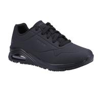 Skechers Men's UNO SR SUTAL Trainers, Black Synthetic, 10 UK