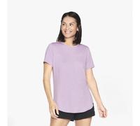 Skechers WTS359/PRPW GODRI SWIFT TUNIC Womens T-Shirt Purple - Large