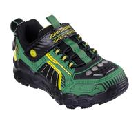 Skechers Boy's Adventure Track Rugged-Brights Sneakers, Green Synthetic/Black Textile/Yellow Trim, 10 UK Child