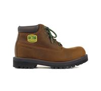 Skechers x John Deere Men's Sergeants - Dozer Brown Leather Work Boots 256000...
