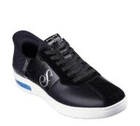 Skechers Men's Hands-Free Slip-ins x Snoop Dogg-Doggy AIR Sneaker, Black Leather, 6 UK