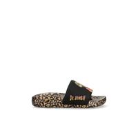 Skechers x Snoop Dogg leopard print slide - Black 41-44