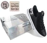 Skechers Men's Slip-In Sneaker Snoop ONE OG – Hands-Free, Black Leather, UK 9