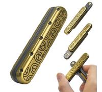 SKEDC 2 in 1metal Fidget Toy,EDC Metal Fidget Slider,Playstress Relief Toys Adults ADHD Tools Cool Gadgets for Men