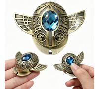 SKEDC Demon Beetle Metal Fidget Slider , Alloy Metal Mechanical Fidget Slider for Adults with Retractable Wings, Executive Desk Toy, Stress Relief Gadget for Men
