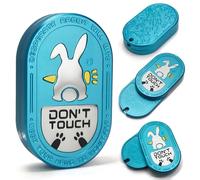 SKEDC Desperate Rabbit Fidget Slider, Alloy EDC Fidget Toys Adults, with Mechanical Clicking Sound & Great Push Feeling, Best Gadget for Men (Blue)