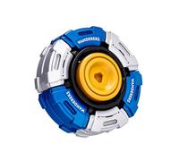 SKEDC Pillbug Fidget Spinner, Alloy Open-Shell Fidget Spinners for Adults, EDC Metal Fidget Spinner for ADHD/ADD/Autism, Stress Relief Decompression Toys (Blue and White)