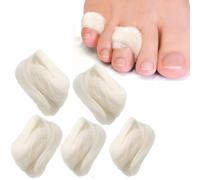 Skeerthy Lambs Wool for Toes Gentle Breathable, 5 Bags Lambs Wool Cushion for Bunion Soft Toe Separator Wool Pads Prevention Cushion