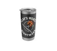 Skeet Shooting Trap Shooter Clay Target Pull and Shoot Stainless Steel Insulated Tumbler