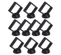 Skelang 10 Pcs Coin Display Case, 3d Floating Display Frame, Floating Display Case for Coin, Stamp, Jewelry, 7×7 cm