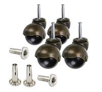 Skelang Caster Wheels Pack of 4 (Stem Caster Wheels M8×38mm (1.5"))