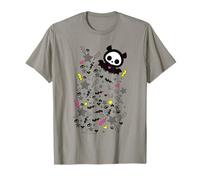 Skelanimals Diego Bat Vintage Pop Art Spooky Sticker Icons T-Shirt