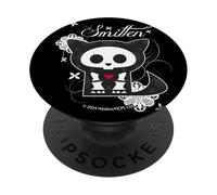 Skelanimals Kit The Cat Smitten Floral Portrait PopSockets Swappable PopGrip
