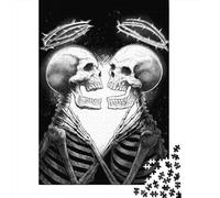 Skeletal Love 1000 Piece Jigsaw Puzzle for Adults, 70x50cm/1000pcs, Quiet Home Activity, Focused Puzzle Time And Time at Home