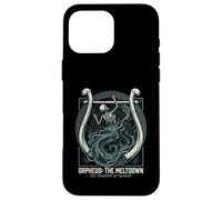 Skeletal Orpheus Tragedy Greek Mythology Underworld Lyre Case for iPhone 16 Pro Max