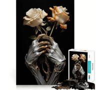 Skeletal Romance 1000 Piece Jigsaw Puzzles for Adults Jigsaw Strong Logic Toy Group Play Clear Edge Perfect Present 50x75cm