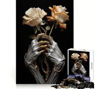 Skeletal Romance Puzzle for Teenagers 1000 Pieces Strengthen Memory Stress Free Smooth Edge 38x26cm