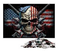 Skeleton 1000 Piece Jigsaw Puzzle Difficult Puzzles for Adults for Teenagers, Family Game Night, Brain-Challenging Gift Idea 26X38CM/10.23x14.96inch