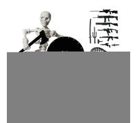 Skeleton Action Figure - Positionable Bone Warriors Model, Realistic Articulated Horror Toy | Collectable for Halloween Scenes Diorama Battle Table Display or a Conf