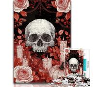 Skeleton Art Jigsaw Puzzles for Teenagers 1000 Pieces,Decompressing Intellectual Educational Toy Birthday Present,Gifts,Wall Art 50x75cm