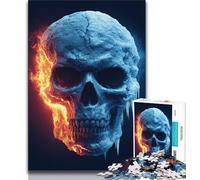 Skeleton Art JigsawPuzzle 1000 Pieces for Adults,Decompressing Intellectual Educational Toy Birthday Present,Gifts,Wall Art 50x75cm