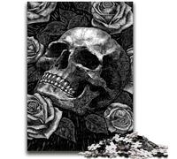 Skeleton Art JigsawPuzzle 1000 Pieces for Adults, Toys Educational Games Stress Relieving Unique Birthday And Gifts 26x38cm