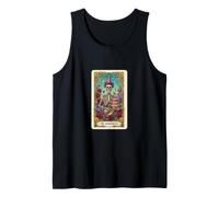 Skeleton Birthday Tarot Card Men Women Kids Tank Top