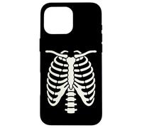 Skeleton Body Halloween Costume Bones Radiology Tech Case for iPhone 16 Pro Max