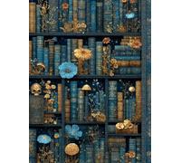 Skeleton Bookshelf Jigsaw Puzzle 4000 Piece, Puzzles for Adults 4000, The Impossible Challenge, Jigsaw Puzzle Games Classic Educational, Wooden Puzzles, for Home Wall Decoration Gift FNKL1-616