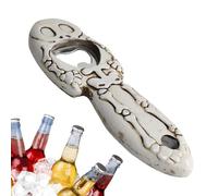 Skeleton Bottle Opener - Creative Beer Bottle Opener, Skull Bottle Opener | Sturdy, Disturbing And Fun Resin Bottle Opener For Home And