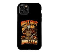 Skeleton Builder Boo Crew Halloween Construction Case for iPhone 11 Pro