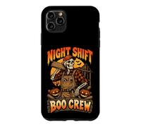 Skeleton Builder Boo Crew Halloween Construction Case for iPhone 11 Pro Max