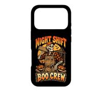 Skeleton Builder Boo Crew Halloween Construction Case for iPhone 17 Pro